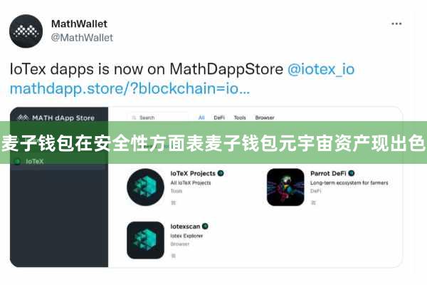 麦子钱包在安全性方面表麦子钱包元宇宙资产现出色