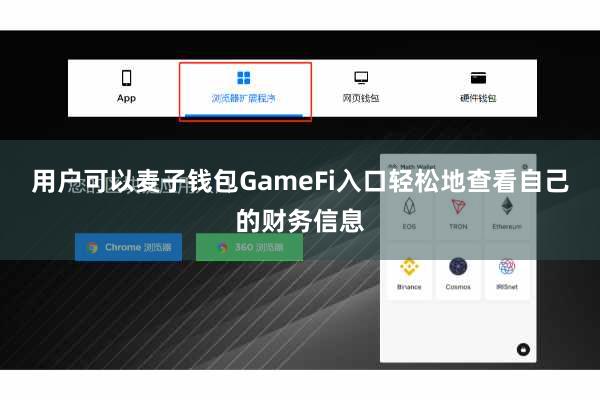 用户可以麦子钱包GameFi入口轻松地查看自己的财务信息
