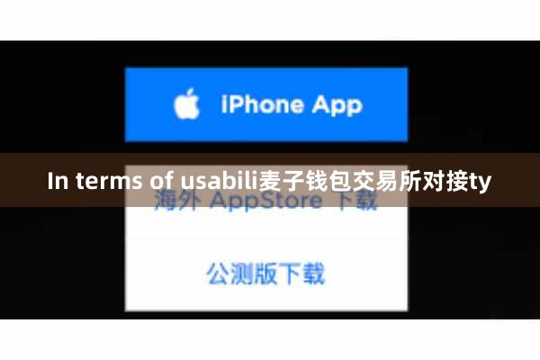 In terms of usabili麦子钱包交易所对接ty