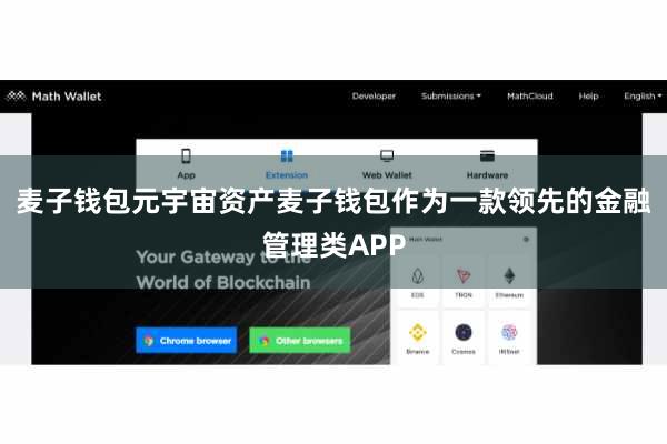 麦子钱包元宇宙资产麦子钱包作为一款领先的金融管理类APP