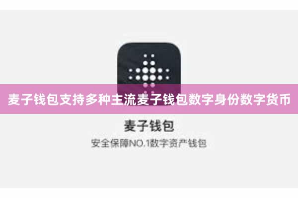 麦子钱包支持多种主流麦子钱包数字身份数字货币