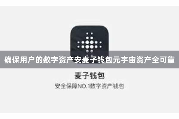 确保用户的数字资产安麦子钱包元宇宙资产全可靠